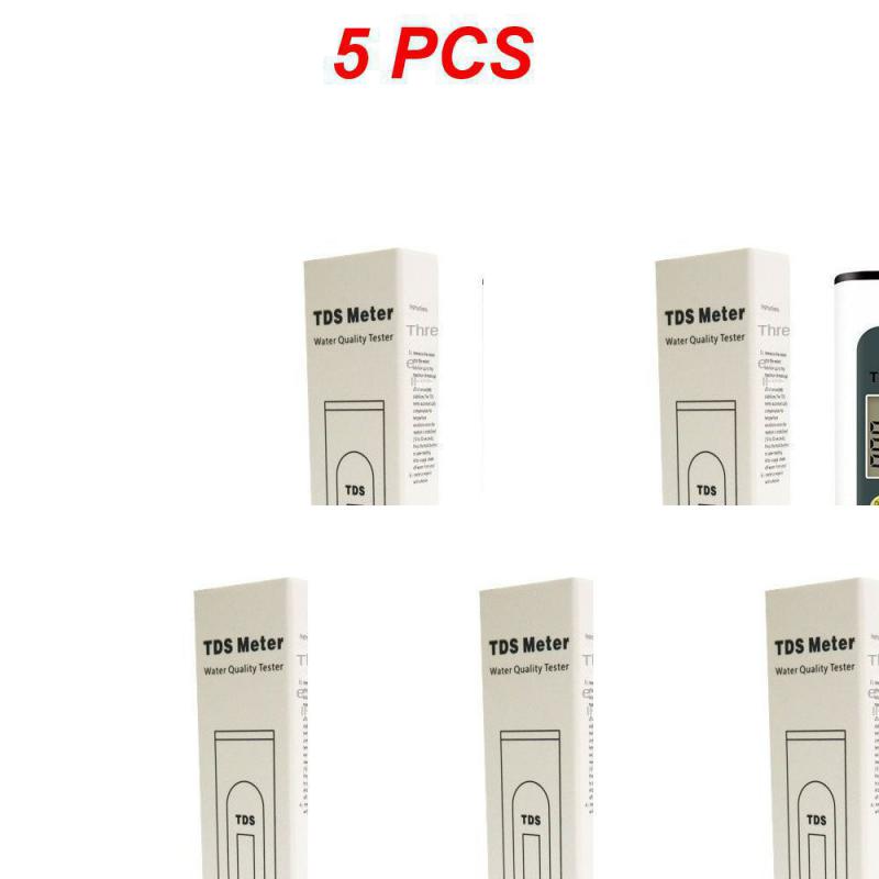 1~10PCS Meter Digital Water Tester 0-9990ppm Drinking Water Quality Analyzer Monitor Filter Rapid Test Aquarium Hydroponics