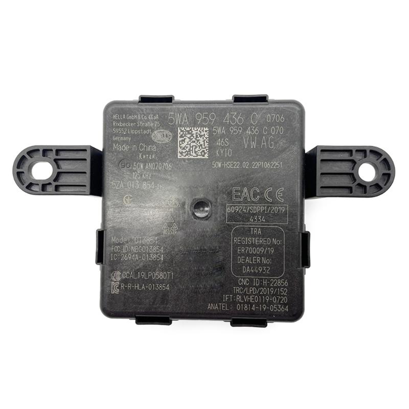 Car Keyless Module 5WA959436C 5WA 959 436C for 2021-2022 One Key Start Module Control Unit Easy Installation