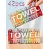 Luxury 14PCS Compressed Disposable Face Towels – Portable Thickened Beauty Washcloths for Travel, Skincare & Daily Cleansing