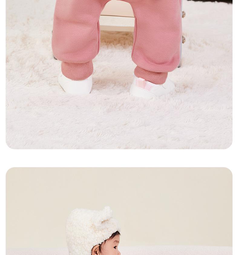 Antibacterial Far-Infrared Fleece-Lined Baby and Toddler Pants - Diaper Cover for Autumn/Winter