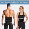 Adjustable Lumbar Back Brace Anti-Skid Breathable Waist Belt For Sports Fitness Running Gym Tennis Golf Support