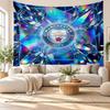 Arazzo da Parete Manchester City, Tessuto Morbido da Appendere, Sfondo Decorativo per Camera da Letto, Arte da Parete per la Casa
