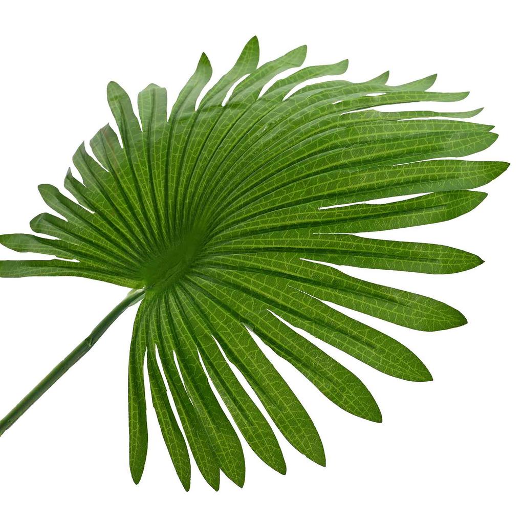 Artificial Fan Palm Green 60 x 25 x 170 cm Fabric and Bamboo