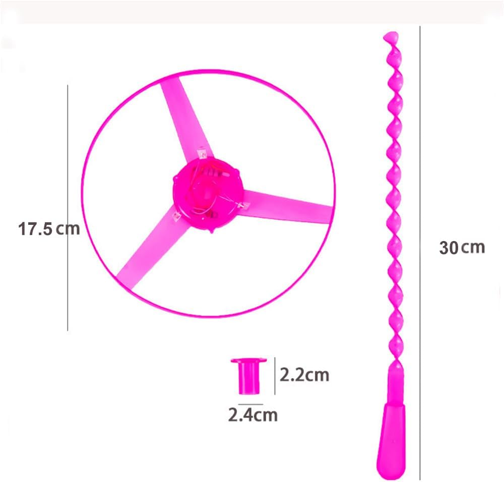 Piucrty Party Bag Children's Birthday Propeller Light Toy Years Give Aways Children Luminous Flying Toy Party Gadgets LED Gift Gift Wonder Bag