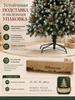 Snow-Flocked Christmas Tree with Pine Cones & Red Berries – Artificial Xmas Tree in Multiple Sizes (120cm–240cm)