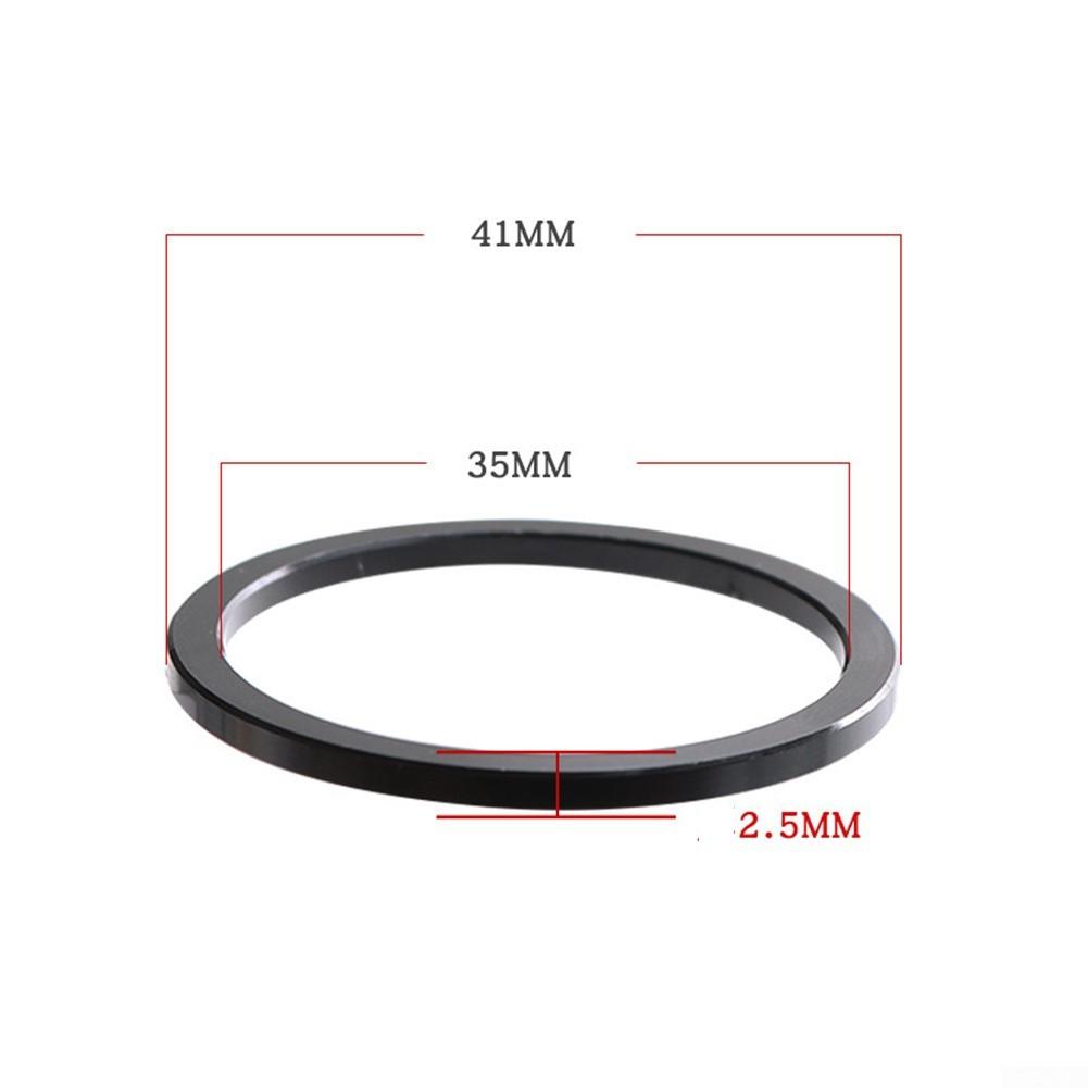 1x Fahrrad Tretlager Spacer 0,7/1,8/2,5mm Bike Hub Unterlegscheibe Heißer Verkauf Neue