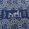 Used HERMES tie Celtic Knots silk Navy white business