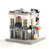 Building Blocks MOC-3784 Brick Bank Toy Mini Street Scene Small Particle Toy Ornaments