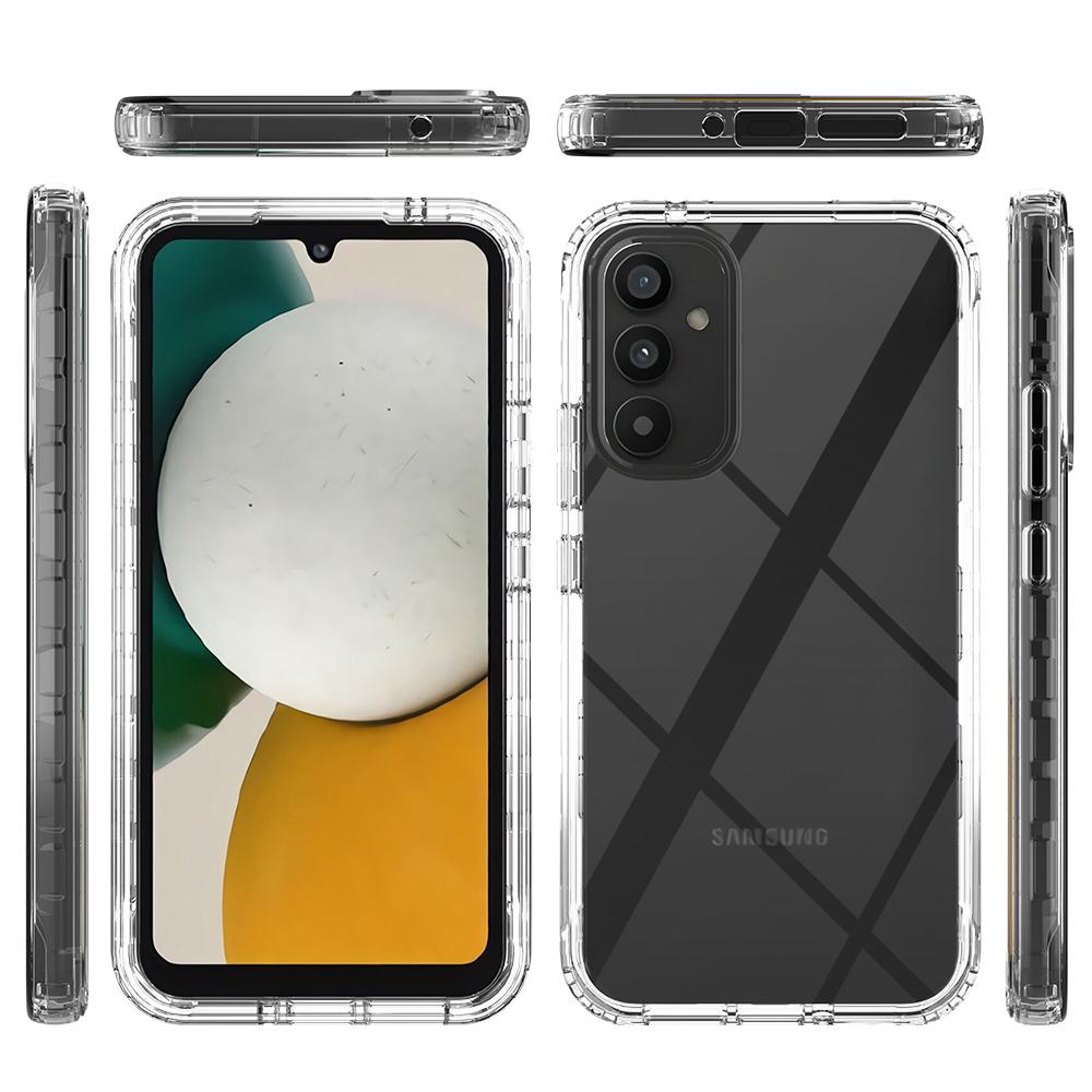 Etui na telefon PC TPU dla Samsung Galaxy A34 5G Gradientowy kolor Powłoka na telefon komórkowy z ochraniaczem ekranu PET