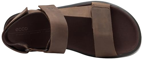 ECCO Float M Flat Sandals, Men's, Coffee, Size 25.0 Cm, 3E, 54011402072