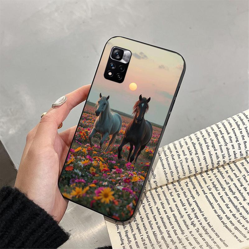 Phone Case For Xiaomi Poco C71 15T 14T Pro Redmi note 15 14 14 13 Pro Redmi A5 15C 13C foal Horse