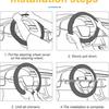 Universal Four-Season Faux Carbon Fiber Steering Wheel Cover for SUVs and Sedans