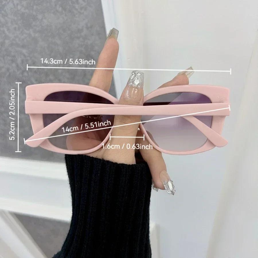 Óculos de Sol da Moda Mulheres Homens Quadrado Plástico Vintage Elegante Oversized Senhoras Óculos de Sol Retrô Férias