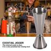 2pcs 304 Stainless Steel Cocktail Shaker Double Sided Bar Measuring Cup Premium Double Jigger  Bar
