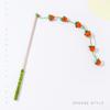 Chinese Style Long Strip Cat Teaser Stick Toy for Self-Play
