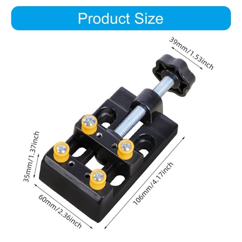 Multipurpose Mini Workbenches Clamps For Secure Holding In Watchmaking Crafting And DIY Drilling 0 55mm Adjustable Grip
