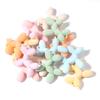 5Pcs/Lot 46x50mm Mix Color Acrylic Pendant Fluffy Balloon Dog Shape Charms Pendant For Bracelet DIY Necklace Jewelry Making
