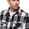 Winter Jacket Brandit Lumberjacket (9478) White/black