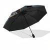 Maleficent, Raven Themed Automatic Opening and Closing Umbrella, Brightly Colored 8-rib Portable Umbrella, Suitable for Men and Women, A Perfect Gift