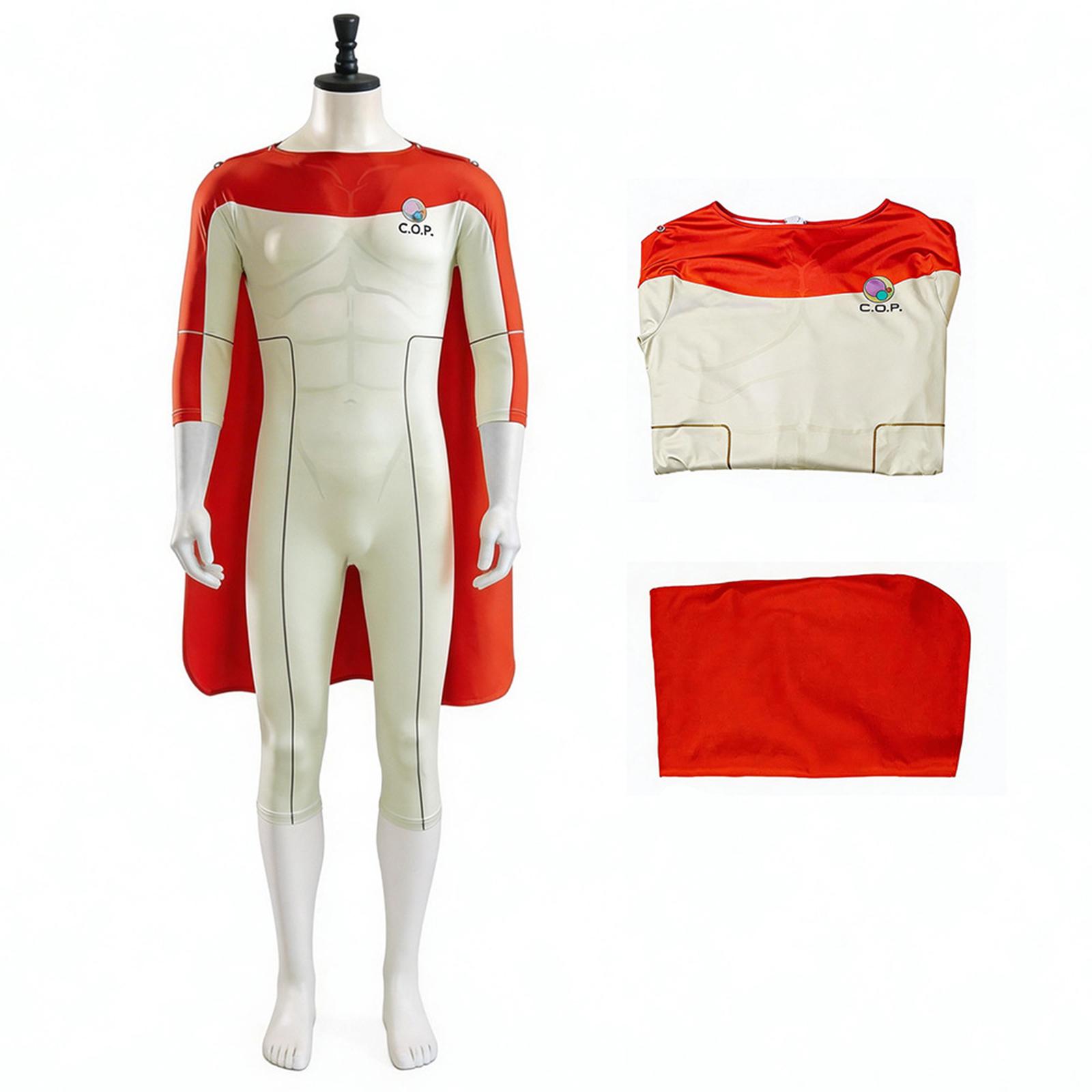 

Unisex Fashion Bodysuit Role-Playing Shirt XXXL красный