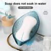 Leaf-shaped Soap Dish with Suction Cup