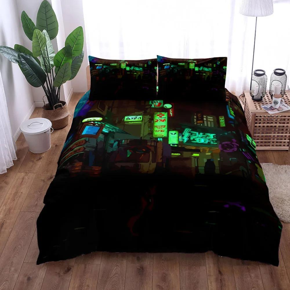 Soul Duvet Cover Set King Queen Double Full Twin Single Size Jenova Bed Linen Set