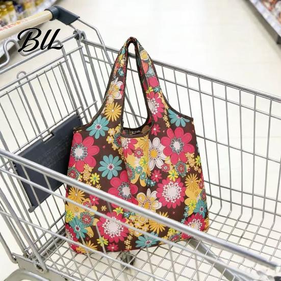 Borsa della Spesa Salvaspazio Pieghevole Grande Riutilizzabile per la Spesa con Custodia Portatile Leggera Senza Plastica Borsa a Mano Ecologica Lavabile Borsa a Telo per Esterno