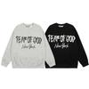 2605 Fear Of God Essentials Letter Print Oversized T-shirt Crewneck Sweatshirt - Unisex Streetwear Pullover