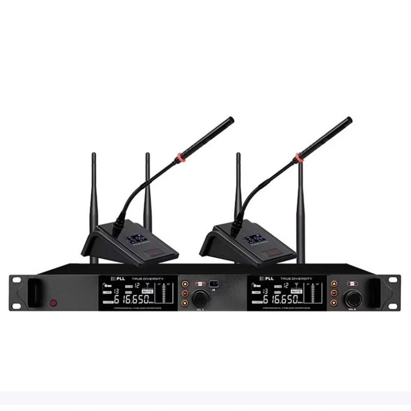 Jiyin UW-8052 UHF Wireless One-to-Two Conference System (CN Version)