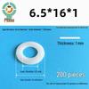 Thickened Nylon Plastic Flat Washer: Hard Plastic Gasket M2-M16