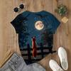 3D Printed T-Shirt Women's Top
