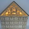 Christmas Tree and Reindeer Advents Calendar Distinctive Christmas Countdowns Calendar with LED Light and 24 Storage Box