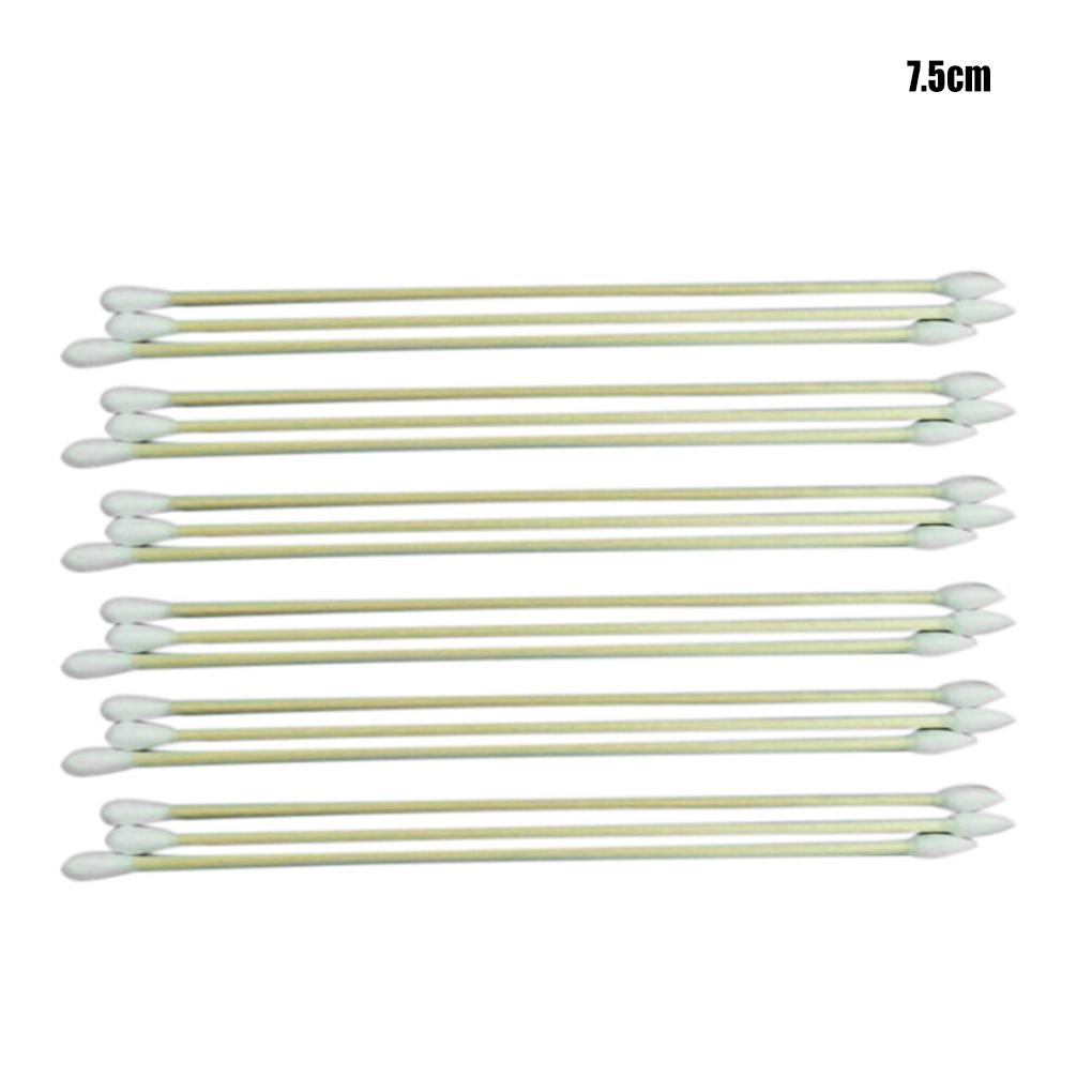 100 Pieces 100X Cotton Swab Double-end Makeup Rods Multipurpose Professional Serviceable Practical Beauty Tools Cleaning