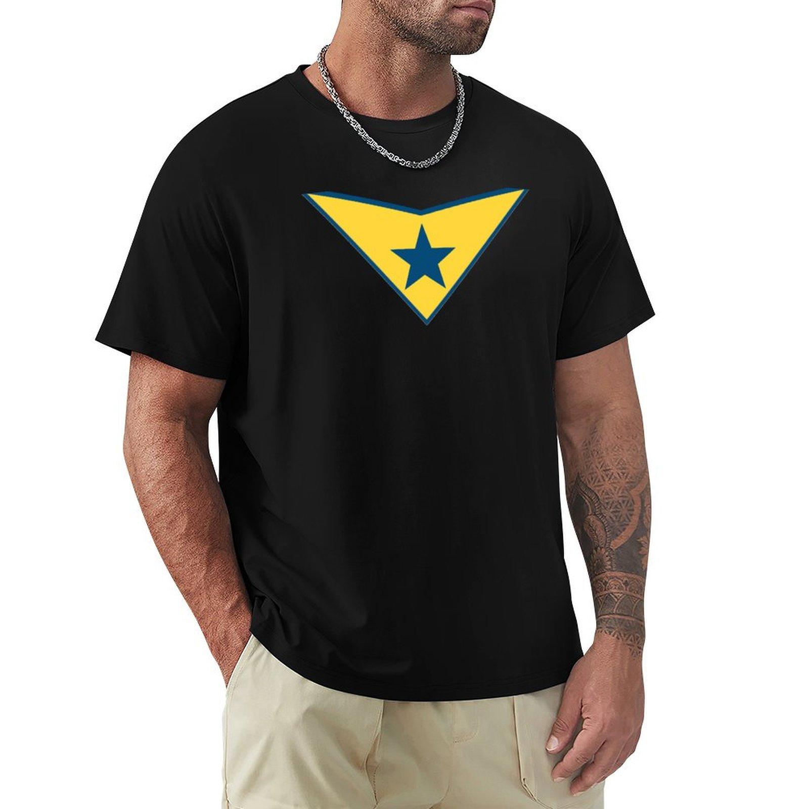 

Booster Gold Logo TShirt basketball graphic tees valentines clothes t shirts for men pack 4XL
