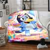 Bluey Blanket Durable Comfort Perfect for Office Chair Chair Bed for All Occasions Warmthful Decor Ideal Gift For Birthday Valentine'S Day