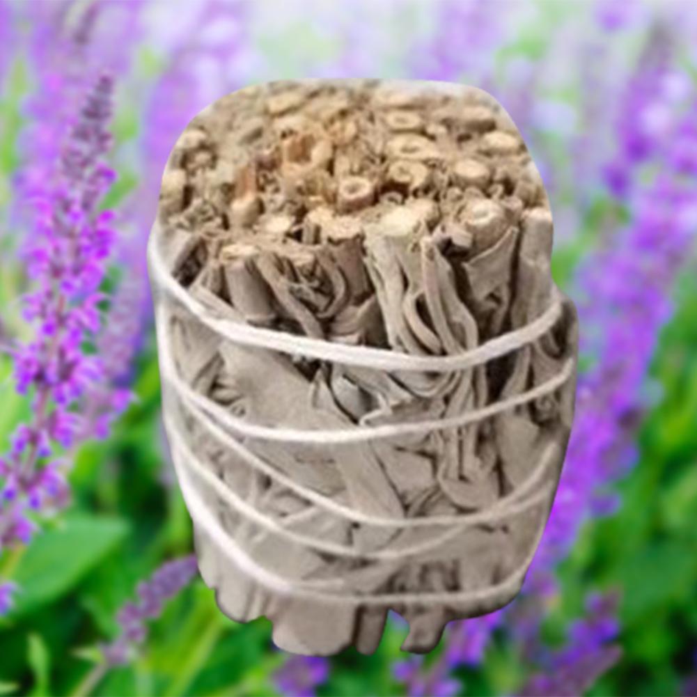 Praktische Weiße Salbei Bündel Multifunktionale Aromatherapie Reines Blatt Räuchern Spirituelle Meditation für Yoga Hausreinigung Heilung