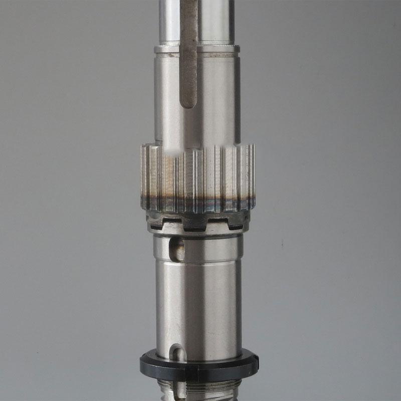 Stepless Variable Speed Clutch R8 NT30 NT40 CVT Segmentless Mill Head Combined Teeth Spline Bushing Pulley Shaft Milling Machine
