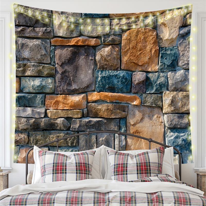 Nordic Nature Forest Landscape Mew Tapestry Background Cloth  HD Hanging Cloth Tapestry Home Decor