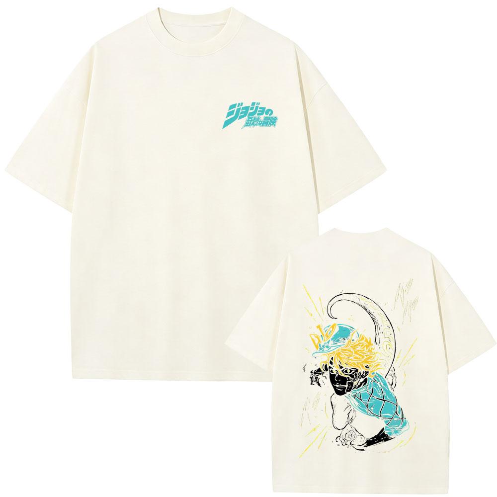 Hot Sale Anime Jojo Bizarre Adventure Tshirt Cartoon Diego Brando Graphic T Shirt Summer Unisex Women Unisexga Fashion Trend Tshirts
