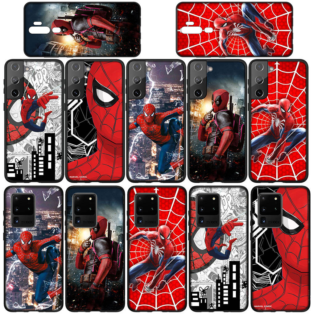 for iPhone 17 16 15 Xiaomi Poco F7 F8 X7 X6 C85 C75 Redmi Note 14 13 12 11 Pro Max 14C 13C 15C A3 A4 Phone Case Wallpaper Spider Man Marvel Spiderman