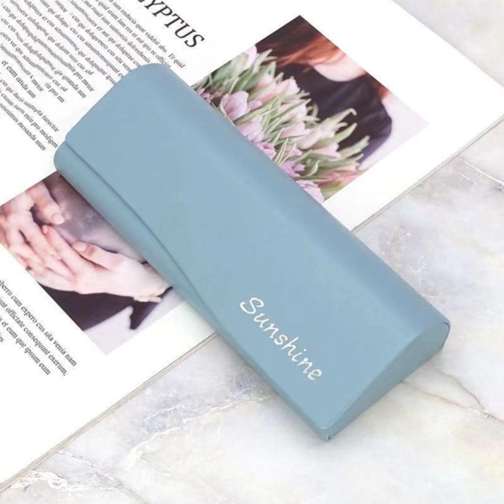 

Модный водонепроницаемый чехол для очков большой вместимости, кожаный футляр из ПУ, держатель для очков синий