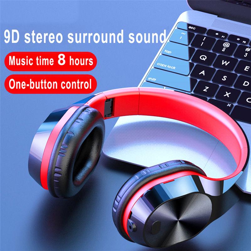 Cuffie Bluetooth Auricolari senza fili Cuffie da gioco HiFi Super Bass con  microfono TF Card Caschi cordless per telefono PC MP3 acquista in modo  economico — spedizione gratuita, recensioni reali con foto —