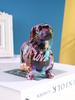Watercolor Dachshund Sculpture, Resin Animal Figurine, Home Decorative Accessories for Bedroom, Living Room, and Study