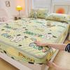 Class A Antibacterial Padded Mattress Three-piece Set, Thickened Washed Cotton Mattress Cover Mattress Plus Cotton Simmons Non-slip Protective Cover