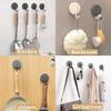 10/1PC Suction Cup Hooks Bathroom Shower Towel Robe Hook Waterproof Removable Door Wall Mounted Holder Glass Tile Sucker Hanger