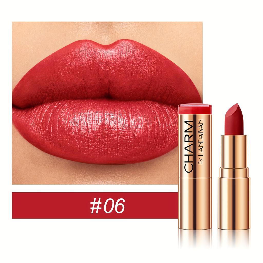 1pc Hydrating Lipstick - High-Shine Glossy Lip Gloss with Moisturizing Formula, Waterproof Non-Drying Lip Color, Soft Y Plumping Finish Lipstick
