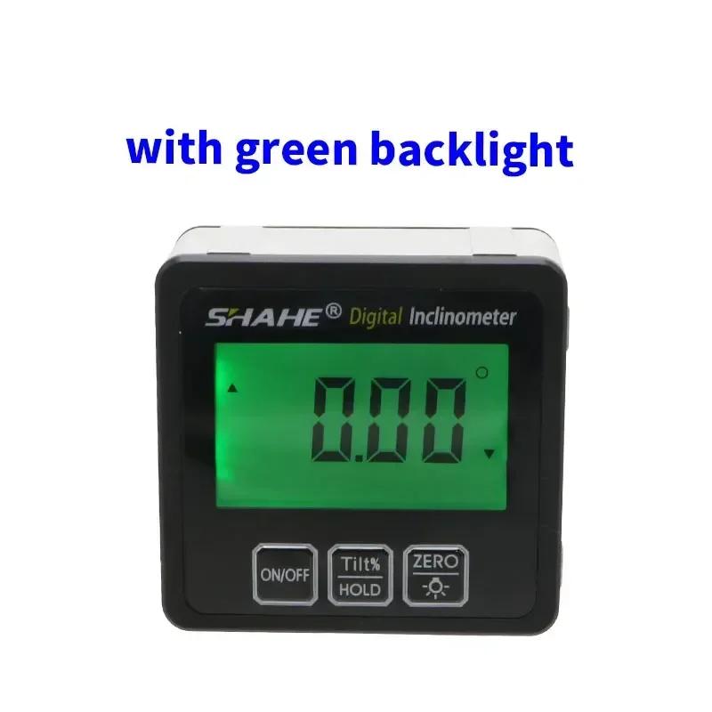 Magnetic Digital Inclinometer Level Box Aluminum Alloy Angle Meter Finder Protractor