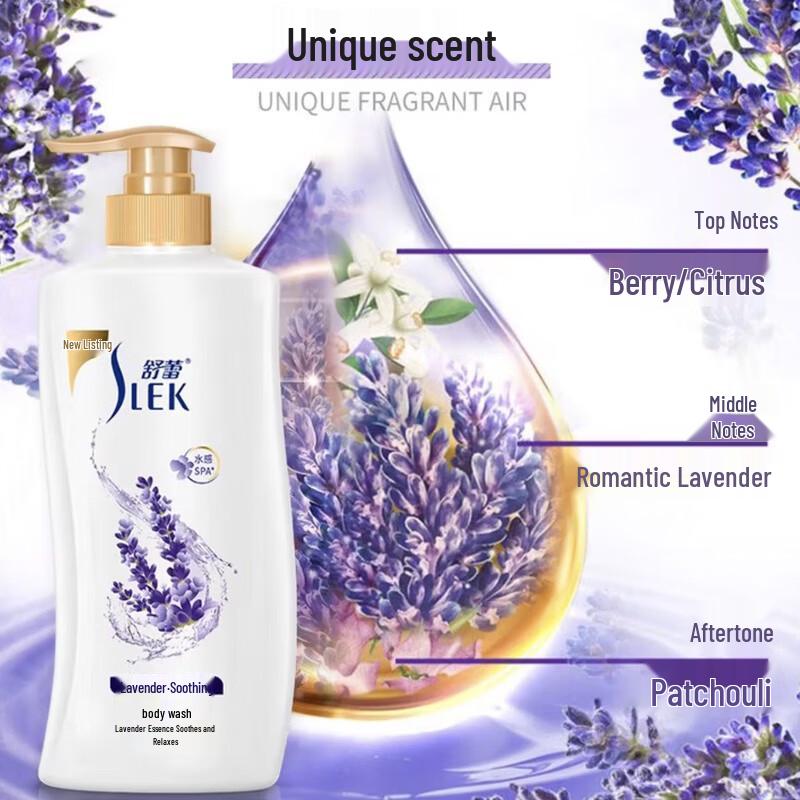 Slek Lavender Soothing Shower Gel