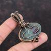 Ruby In Blue Kyanite Pendant Copper Wire Wrapped Pendant Gemstone Copper Jewelry Moonstone Handmade Pendant Wire Wrap Jewelry Wedding Gift