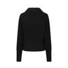 FivePlus Women's Slim Fit V-Neck Knit Sweater with Woven Chain Detail